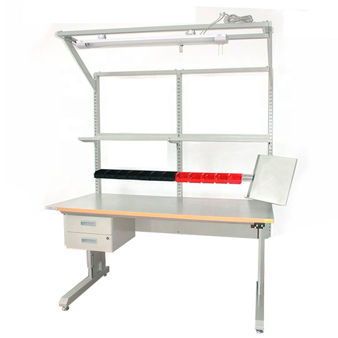 Etabli électrique Poste de travail réglable Banc de travail pour les repas