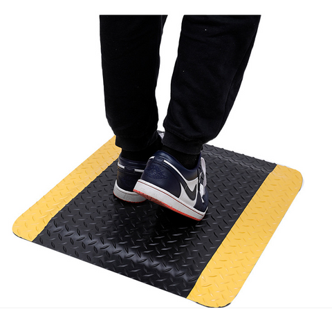 Tapis en caoutchouc anti-fatigue de plancher ESD de vente chaude pour l'usine