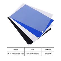 LN-1550095B_1836B-35 Tapis collant bleu pour tapis collant antidérapant et antibactérien pour l'entrée de la salle d'opération