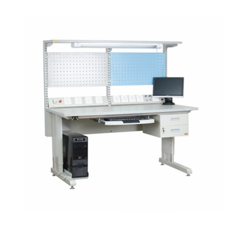 ESD avec lampe établi d'atelier établi de laboratoire de réparation électronique antistatique