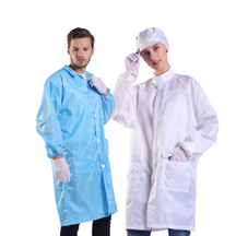 LN-1560101 Vêtement Esd lavable avec vêtements antistatiques en salle blanche