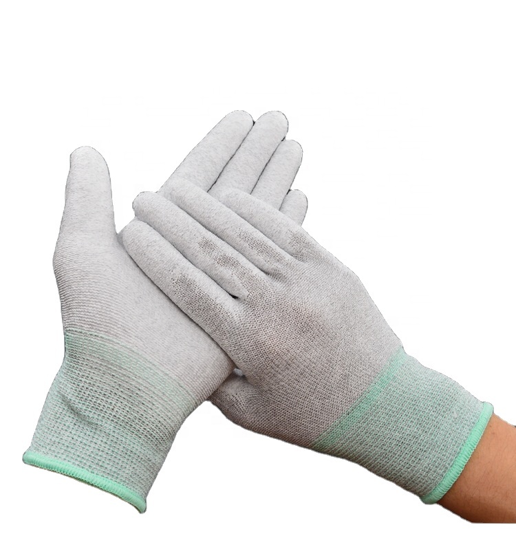 Gants d'atelier blancs Palm Fit Industrial Palm Gloves