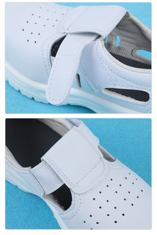 Chaussures de travail ESD Chaussures de sécurité respirantes d'été antistatiques