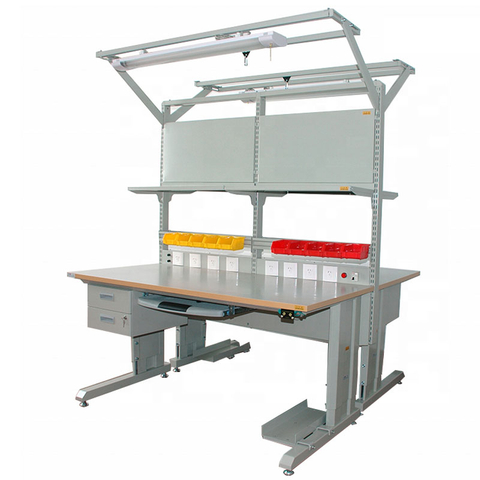 Établi de laboratoire ESD Station de travail de réparation Établi de soudure